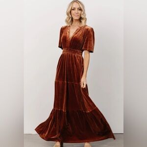 Baltic Born Artemis Velvet Maxi Dress